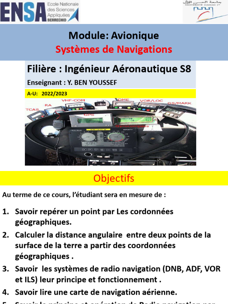 Systèmes de Navigation Aérienne | PDF | Système de positionnement ...