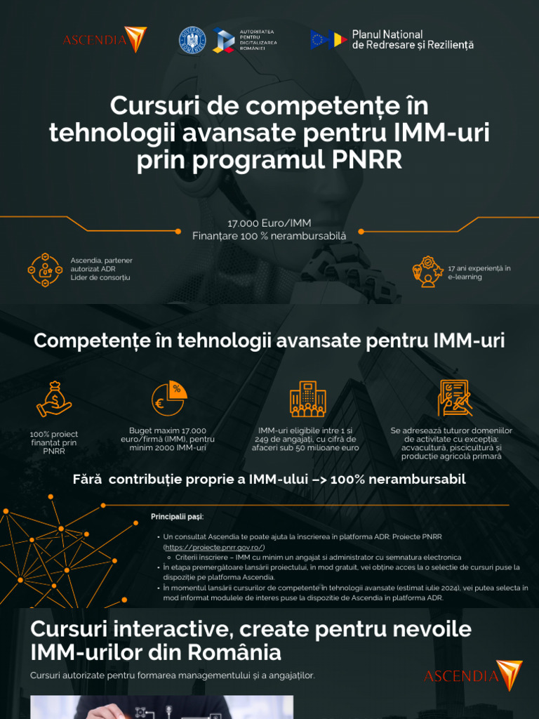 Cursuri Competente Digitale ADR - IMM | PDF