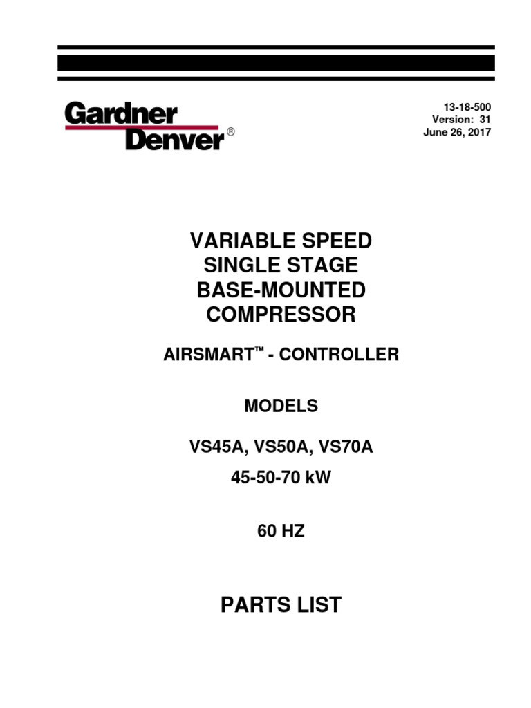 VS45 VS50 VS70 | PDF | Bearing (Mechanical) | Valve
