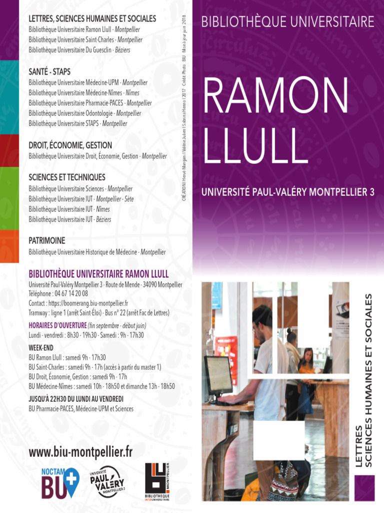 Bibliothèque Universitaire Ramon Llull | PDF | Sciences de l'information