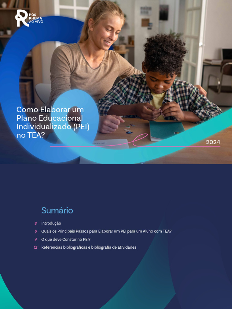 Elaboração do PEI para Alunos com TEA | PDF | Espectro do autismo ...