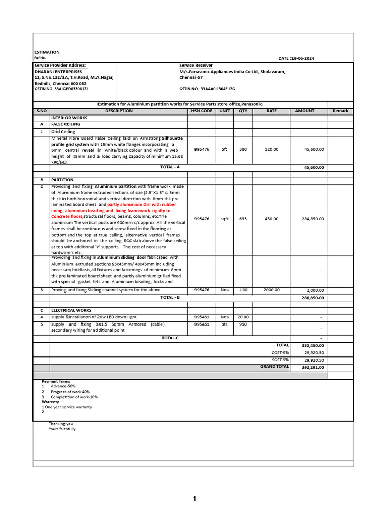 Gstin no 33aigpd0339k1zl gstin no 33aaaci1304e1zg pdf building