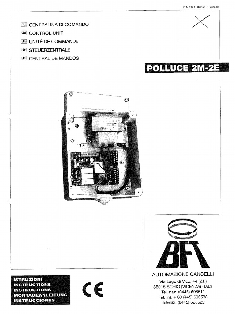 Polluce 2M-2E | PDF