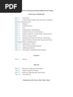 Model Rules Table of Content Exam Worthy