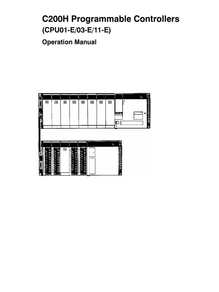Omron C200H (Operation) | PDF