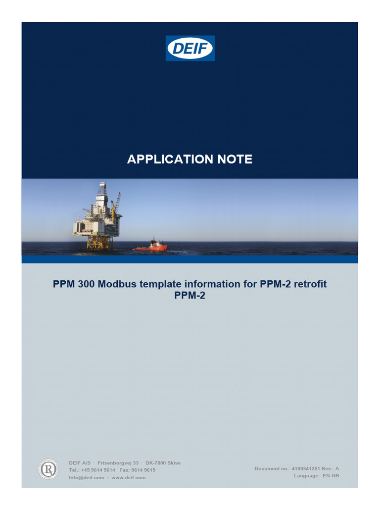 PPM 300 Modbus Template for PPM-2 | PDF | Parameter (Computer ...