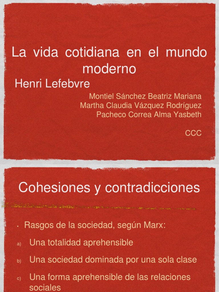 Henri Lefebvre PDF Ideologías Sociedad