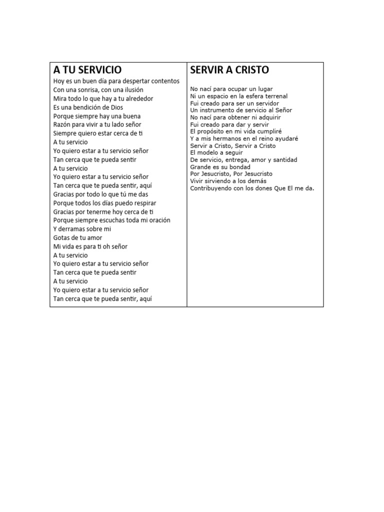 Letras de 