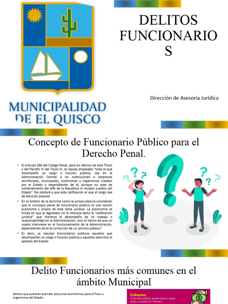 Delitos Funcionarios Pdf Soborno Fraude