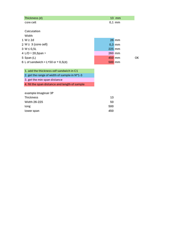 ASTM C393 Calculation PDF