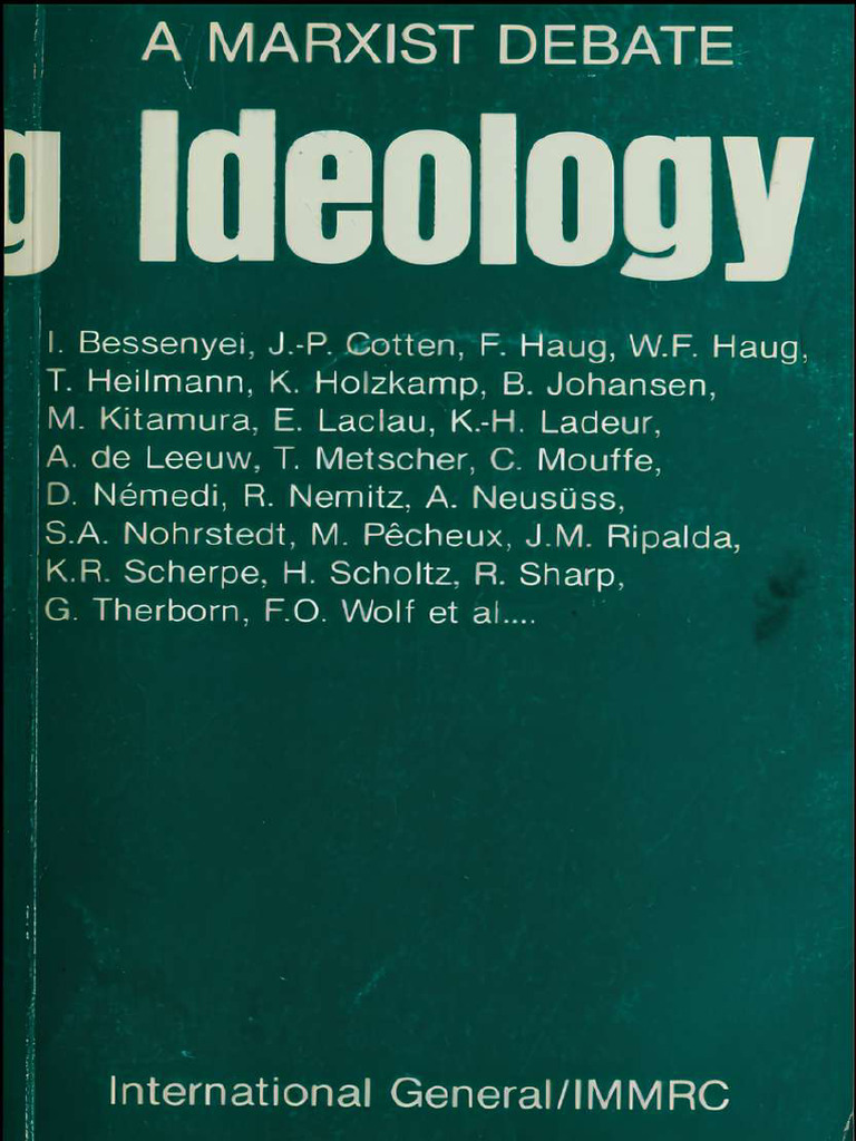 Ideology, Fortress or Paradoxal Space | PDF