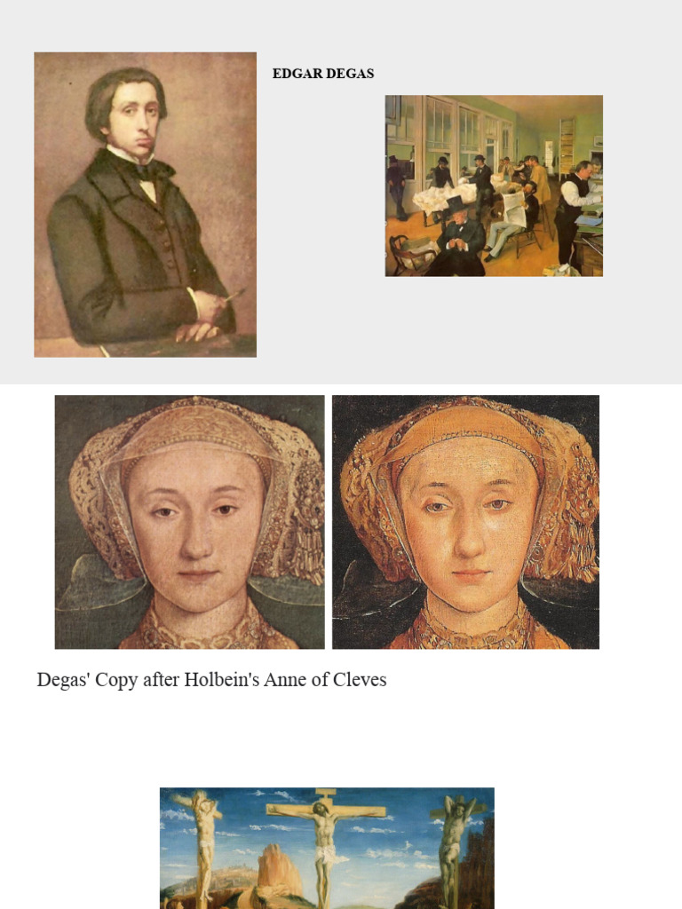Edgar Degas: Master of Reflection in Art | PDF