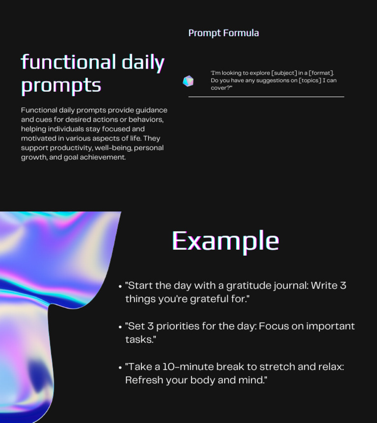 Functional Daily Prompts | PDF