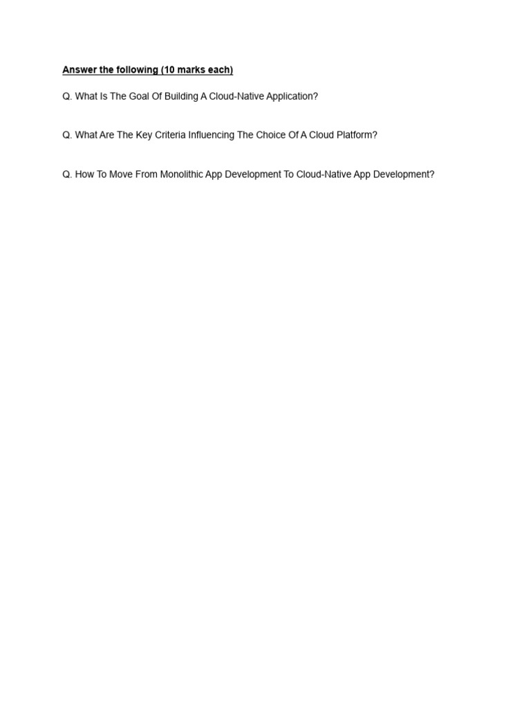 Cloud-Native Development Guide | PDF | Technology & Engineering