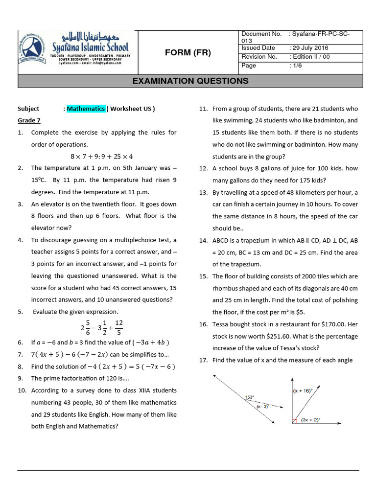 Printable Worksheet For Cubic And Quartic Equations