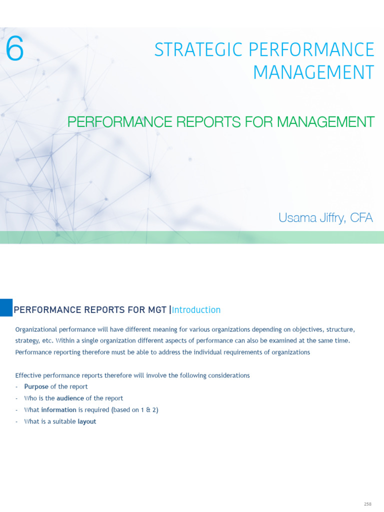 Effective Performance Reporting Strategies | PDF | Business | Human ...