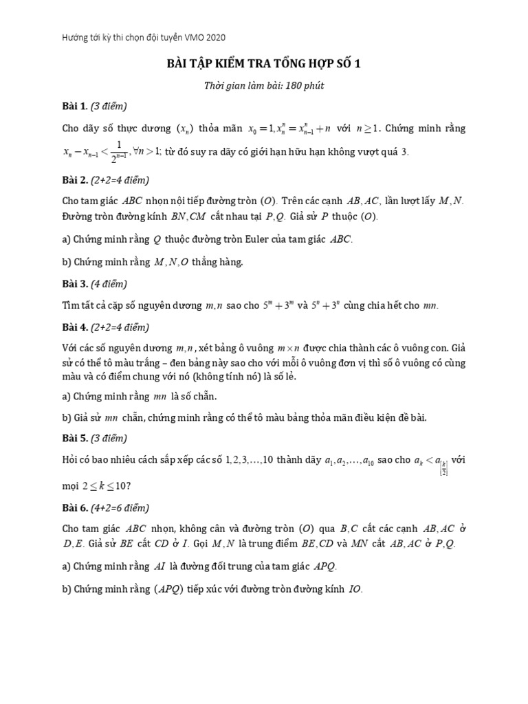 Mock Test 1 | PDF