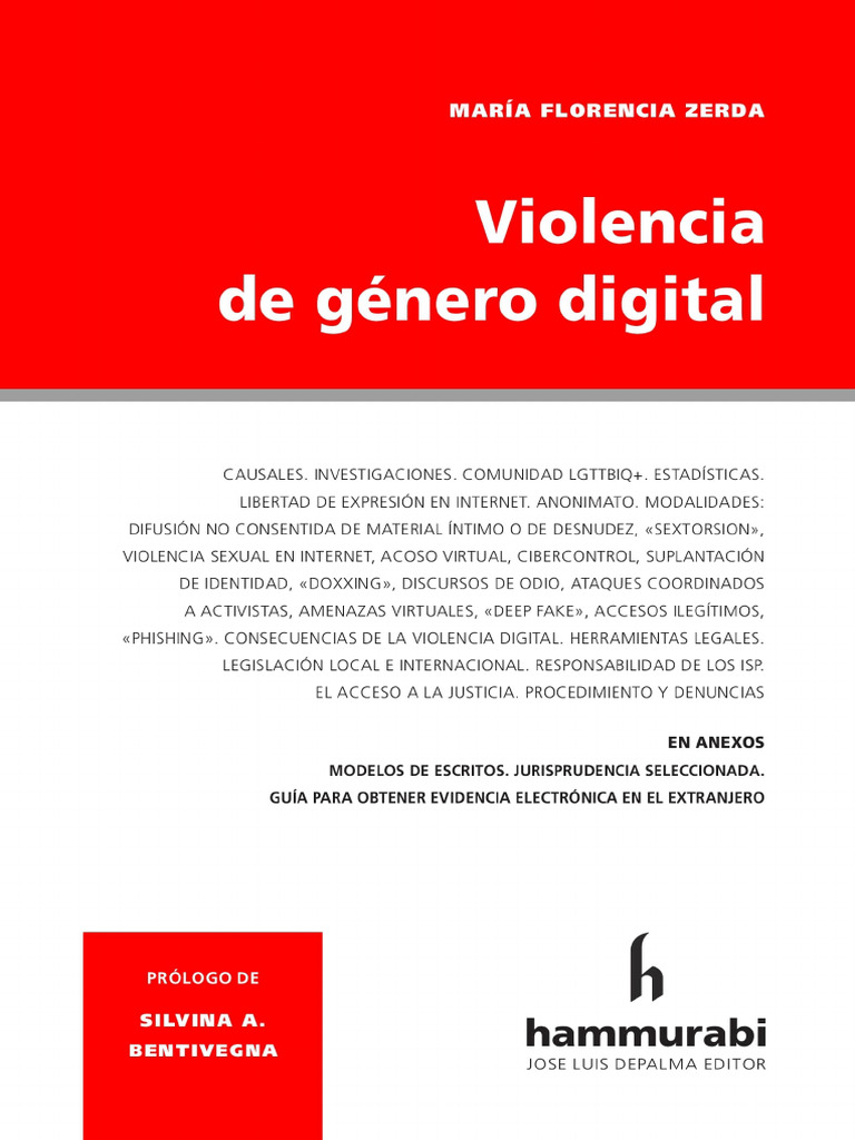 Violencia de Genero Digital - Maria Florencia Zerda | PDF