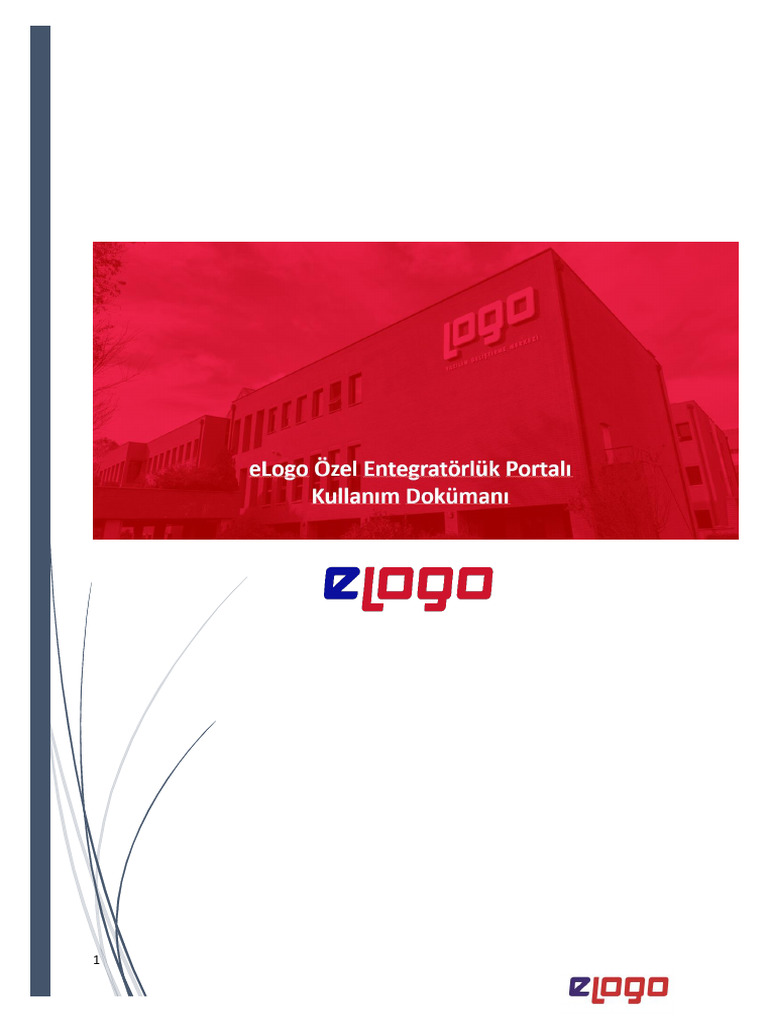 Elogo Özel Entegratörlük Portalı Kullanım Dokümanı | PDF