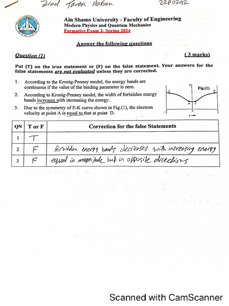 22p0292 phm121 formative exam 2 answers pdf