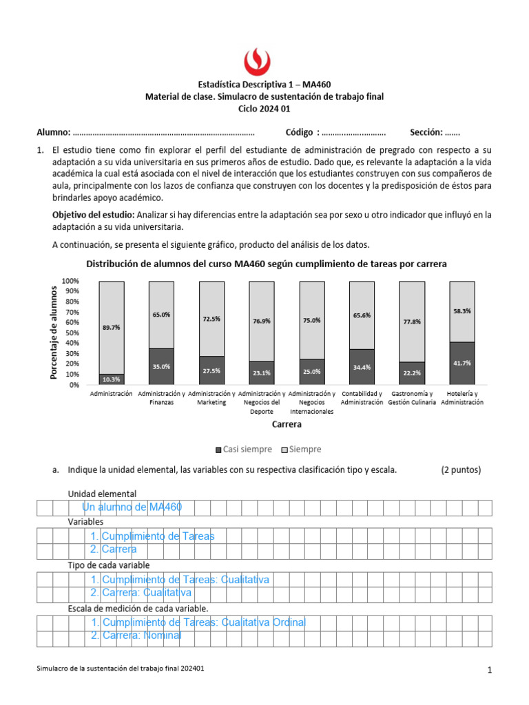 Simulacro sustentaci n final resoluci n pdf diferencia variable
