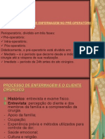 AssistÊncia de Enfermagem No PrÉ-OperatÓrio