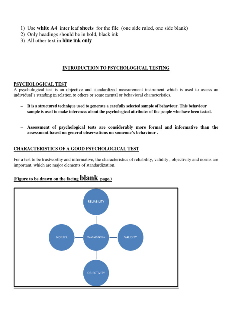 Introduction To Psychological Testing | PDF | Validity (Statistics ...