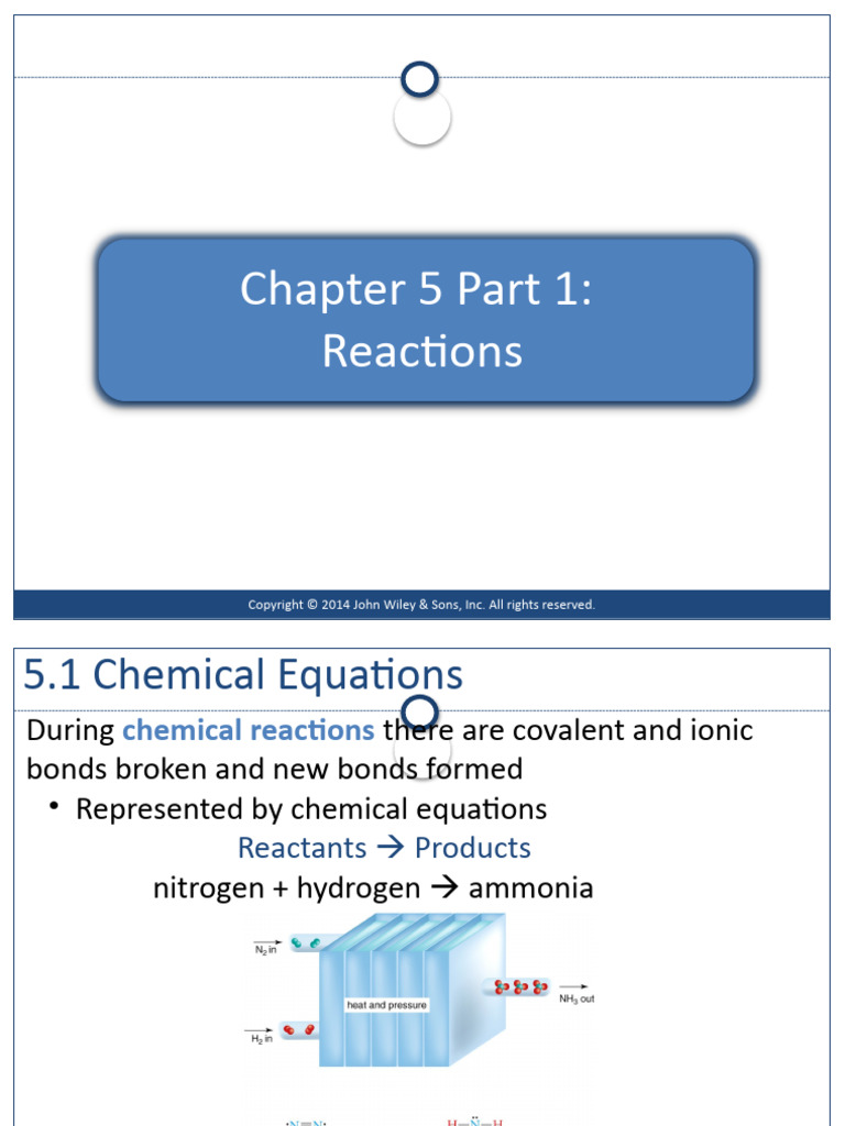 Chapter 5 Lecture Notes Part 1 | PDF | Chemical Substances | Chemical ...