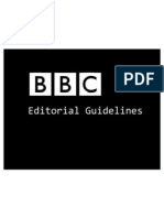BBC Ediorial Guidelines
