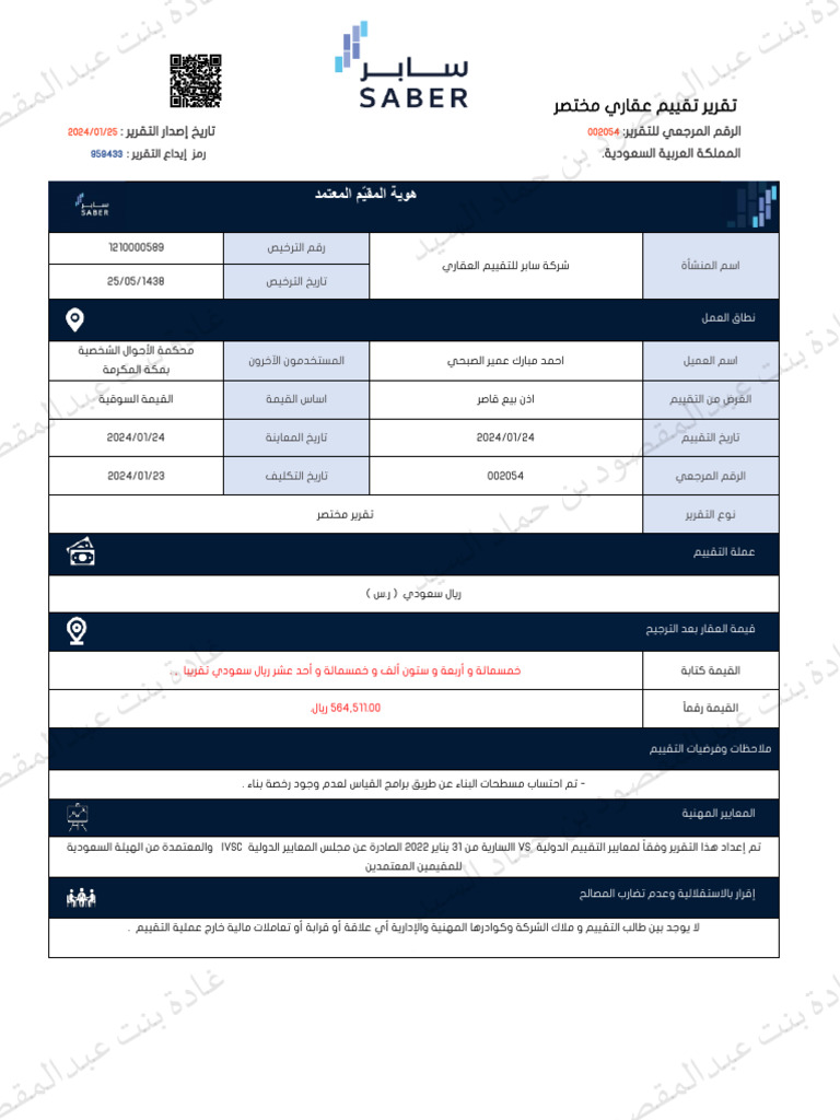 سابر العقارية | PDF