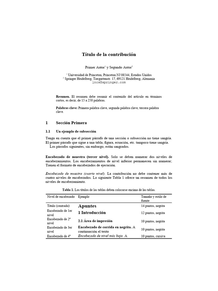 Ejemplo Doc Simple Sin Macros | PDF