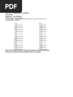 Download ACC 421 Final Exam a - Tom Collins by Tom Collins SN74710372 doc pdf