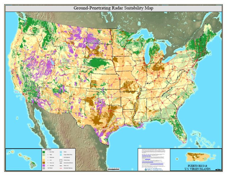 Ground Penetrating Radar Suitability Map | PDF