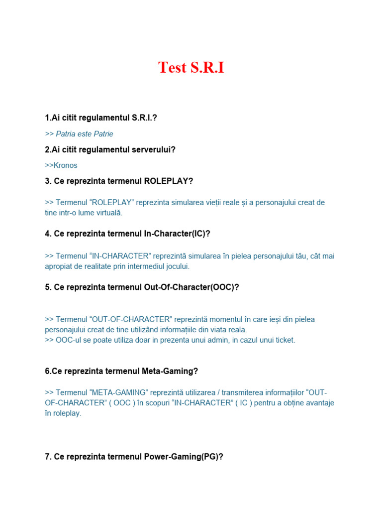 Test Sri | PDF