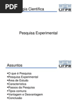 Pesquisa Experimental (1)
