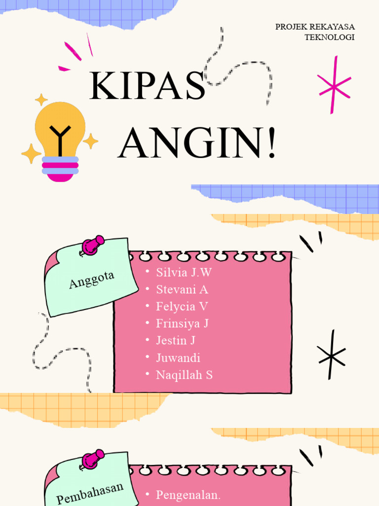 Cara Membuat Kipas Angin Sederhana | PDF