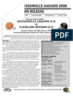 Browns-Jacksonville Game Notes (Jags)