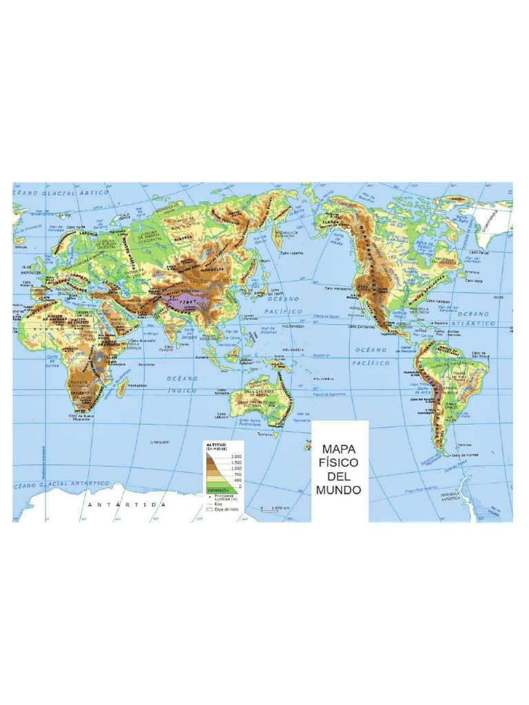Mapa de América A3 | PDF