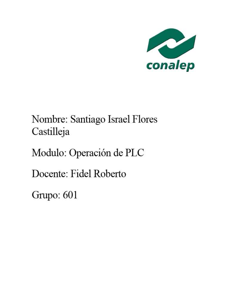 Plc Pdf Lenguaje De Programación Controlador Lógico Programable