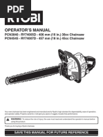 Ryobi PCN4545 45cc Manual