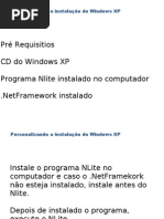 personalização do windows xp com nlite
