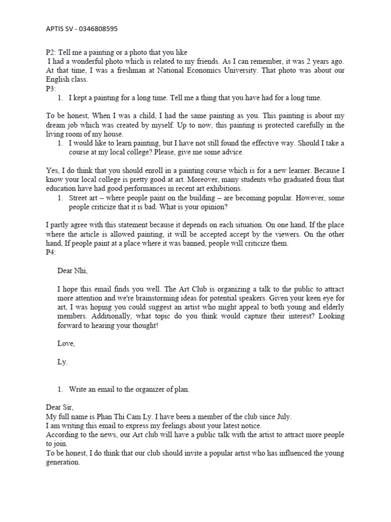 Art Club | PDF | Human Communication