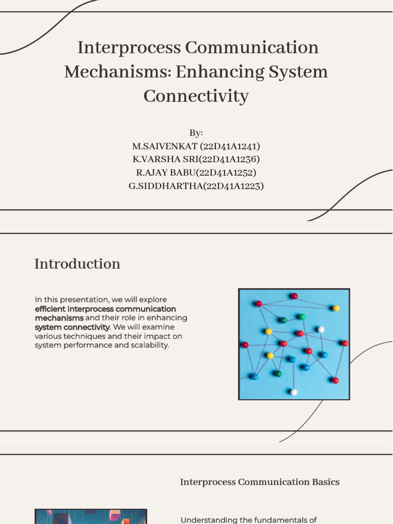 Efficient Interprocess Communication Mechanisms Enhancing System ...