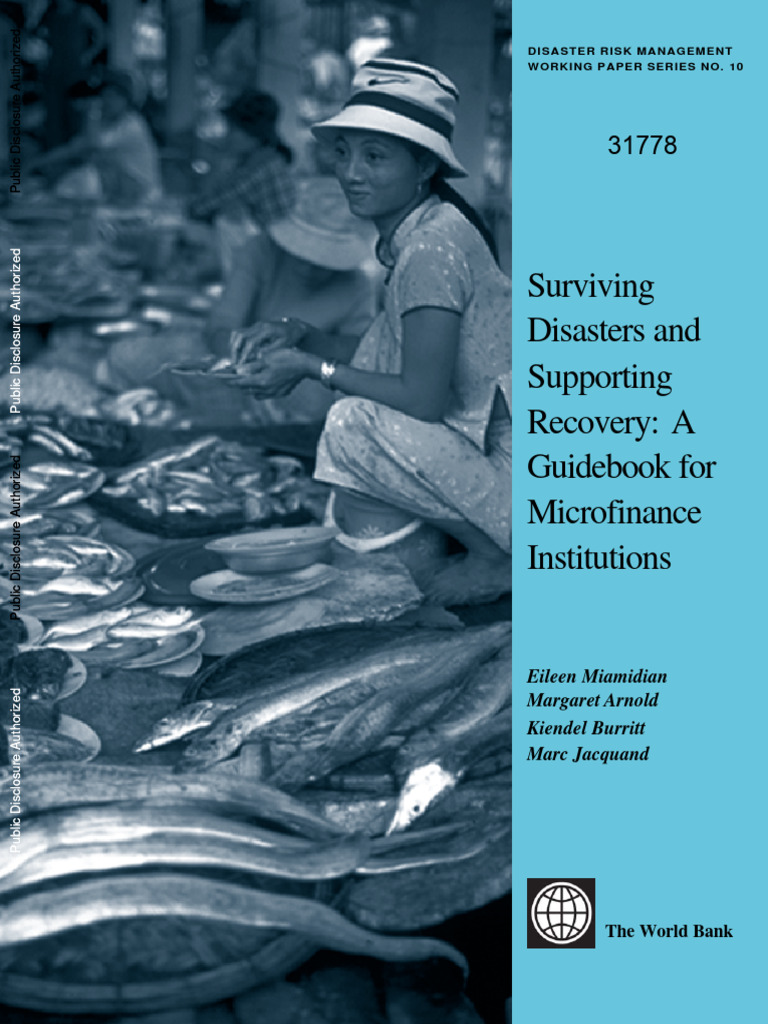 Surviving Disasters Pdf Emergency Management Microfinance