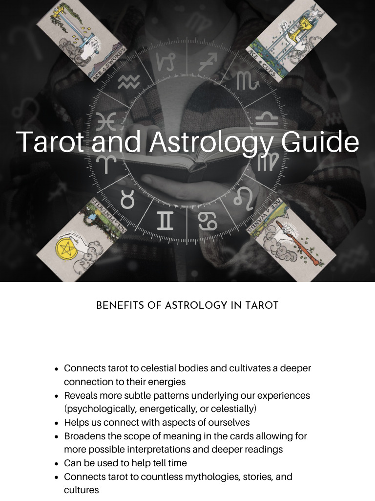 Tarot and Astrology Connection Guide | PDF | Planets In Astrology ...