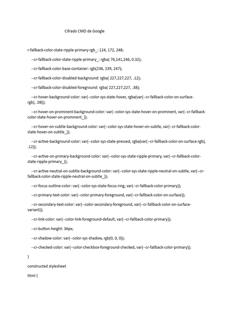 Cifrado cmd de google pdf graphic design visual perception