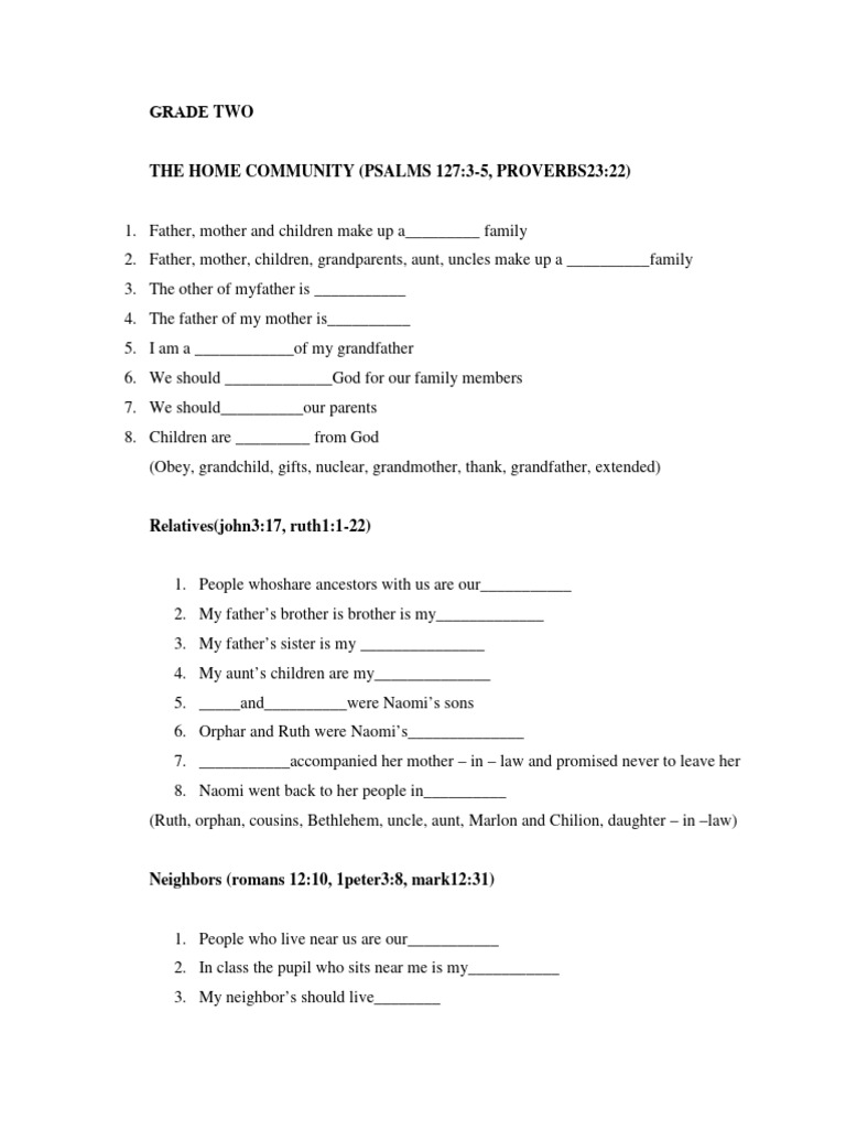 Grade 2 CRE Notes and Activities | PDF | Biblical Magi | Jesus