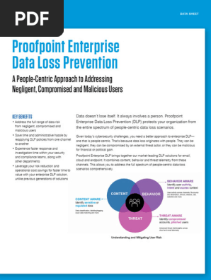 Datasheet - Enterprise Data Loss Prevention