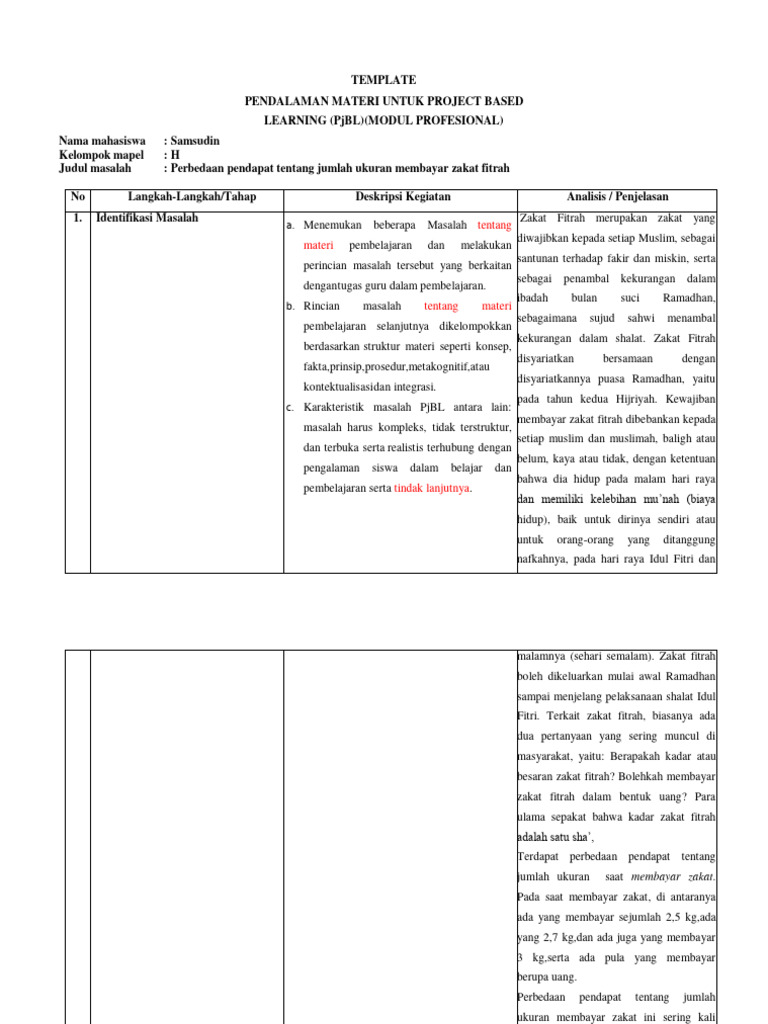 Template PjBL Modul Profesional_compressed | PDF