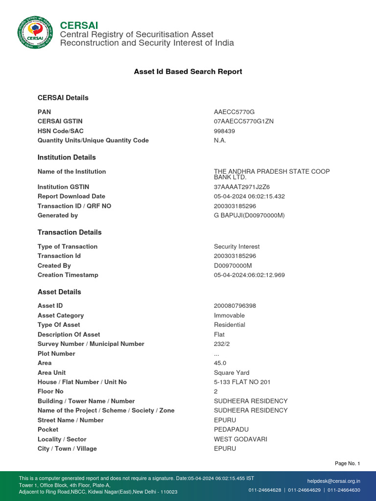Dasari nagaraju download free pdf security interest personal finance